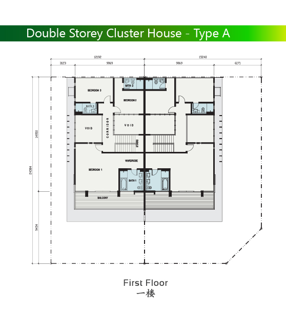 First Floor 一楼平面图
