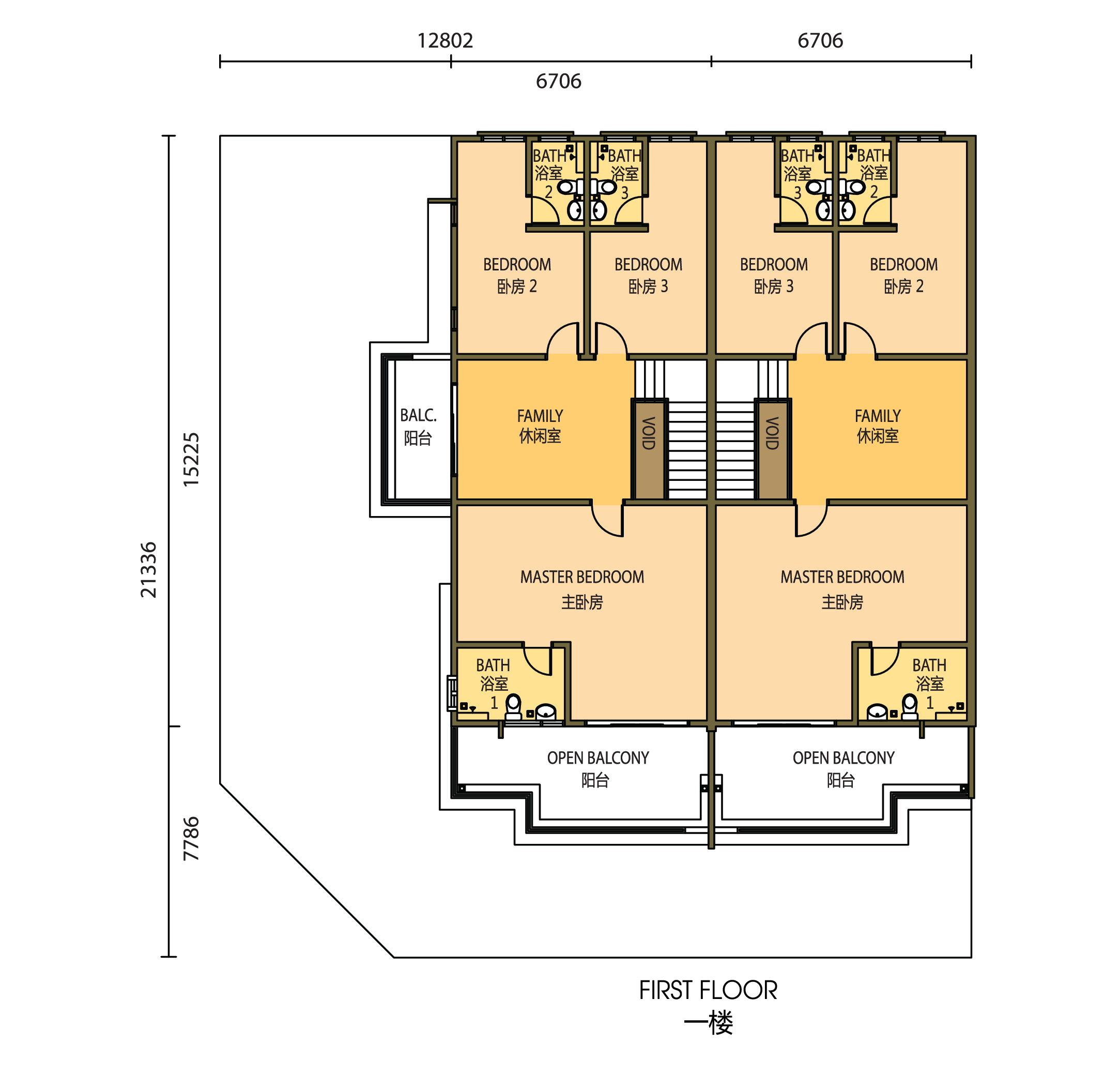 1st Floor Plan