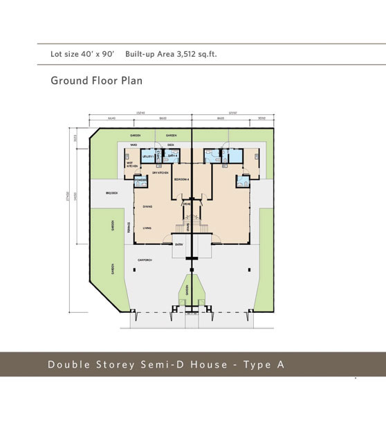 Ground Floor 底楼平面图